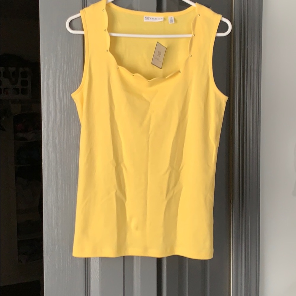 Rafaella Yellow Top - Picture 2 of 3